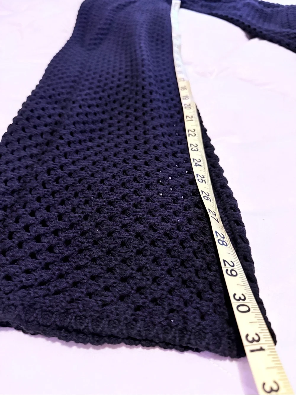 MINKPINK ‘Gayla’ Black Crochet Knit Top and Pants Set - Picture 8 of 8